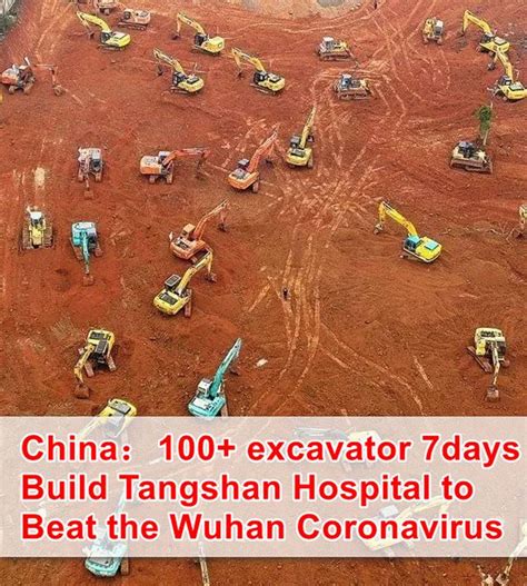 excavators china hospital|china hospital construction.